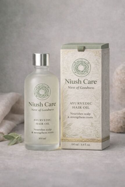 Niush Care Ayurvedic Hair Revival Elixir | Ayurvedic Scalp & Root Nourishing Oil